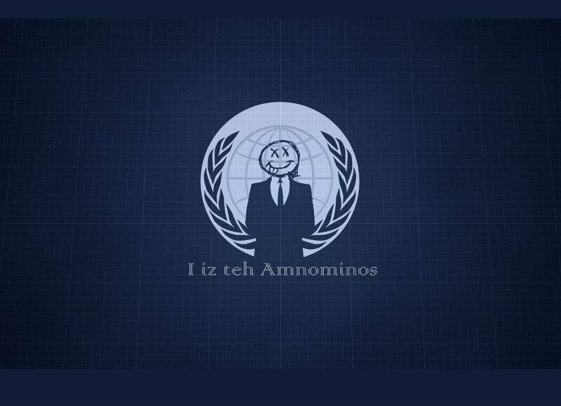 Anonymous logo with text