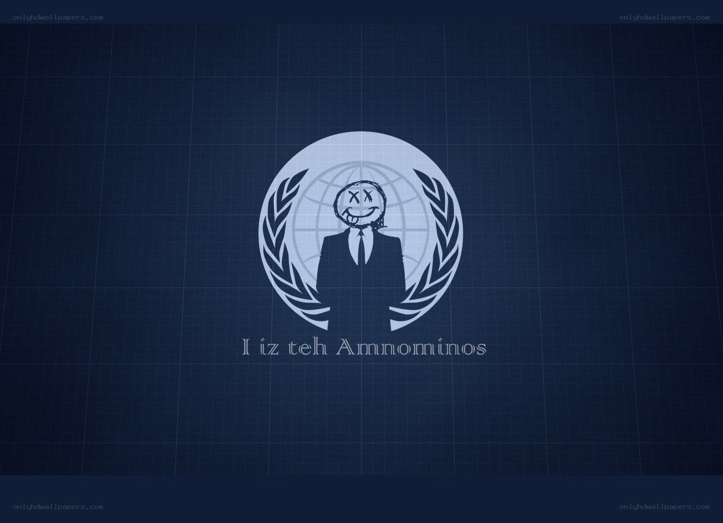 Anonymous logo with text