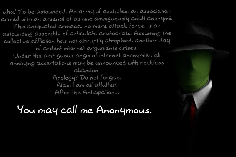 Anonymous manifesto