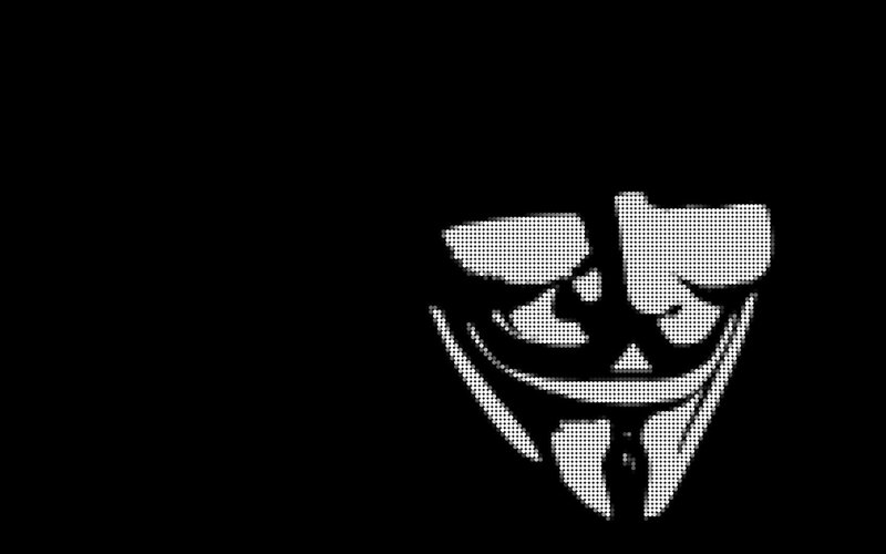 Anonymous Mask — Black