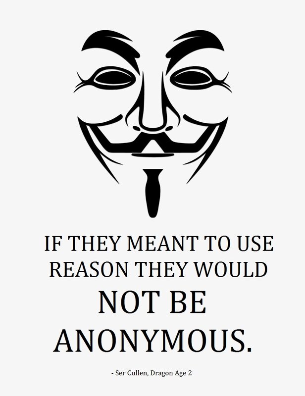 Anonymous mask quote