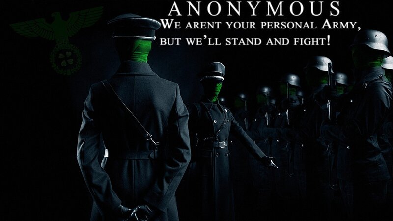 Anonymous military propaganda