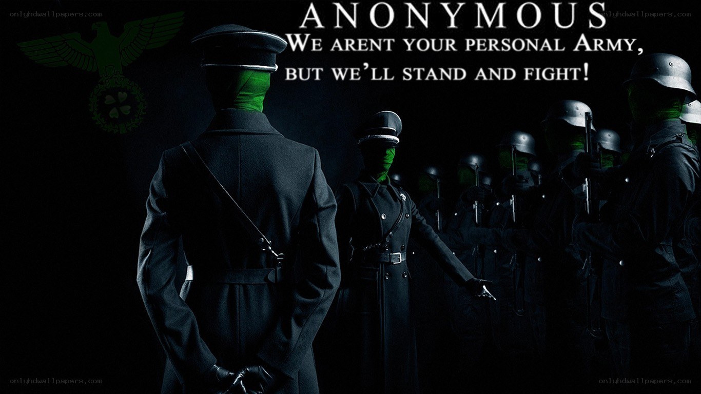 Anonymous military propaganda
