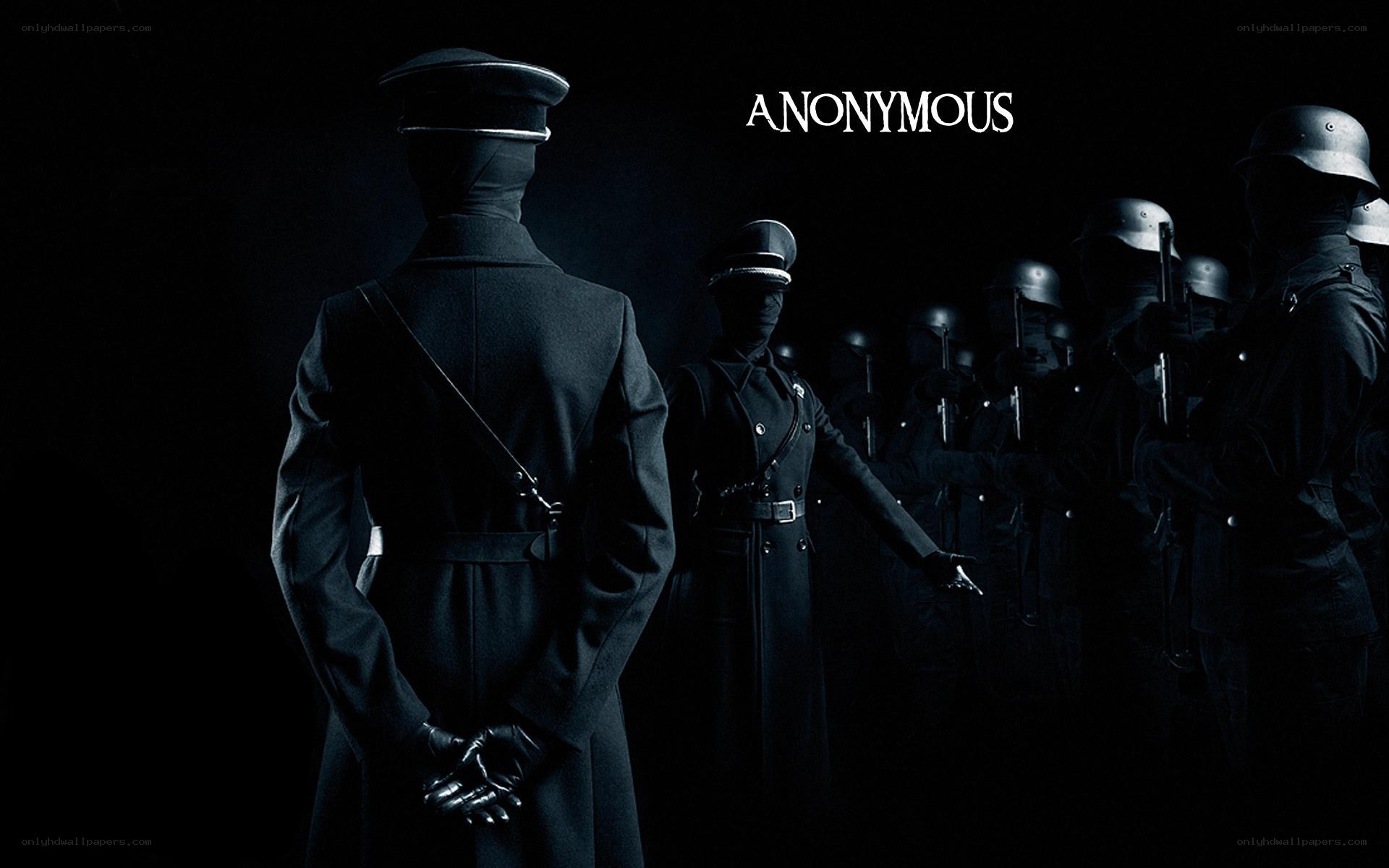 Anonymous movie poster