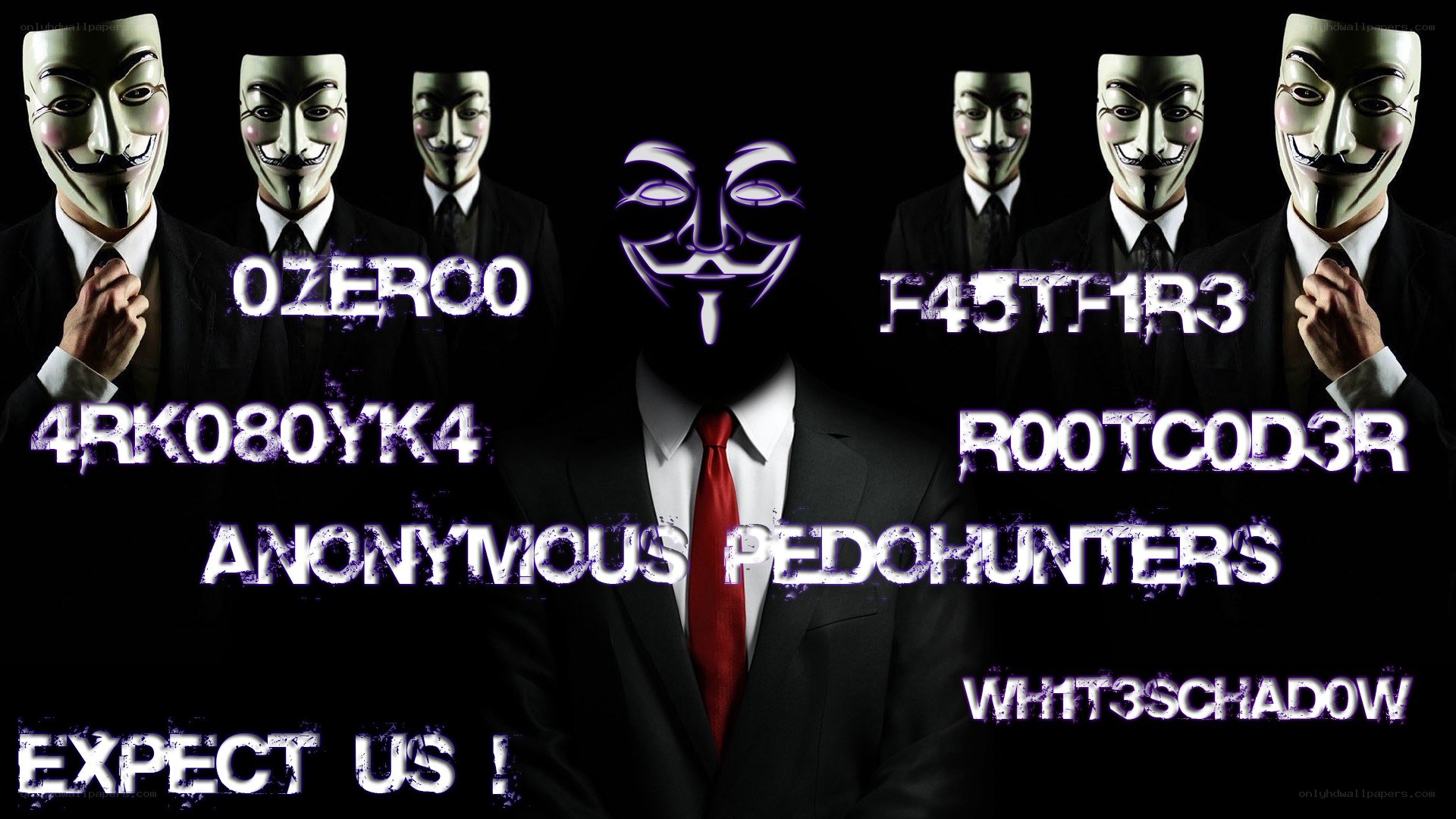 Anonymous Pedohunters group