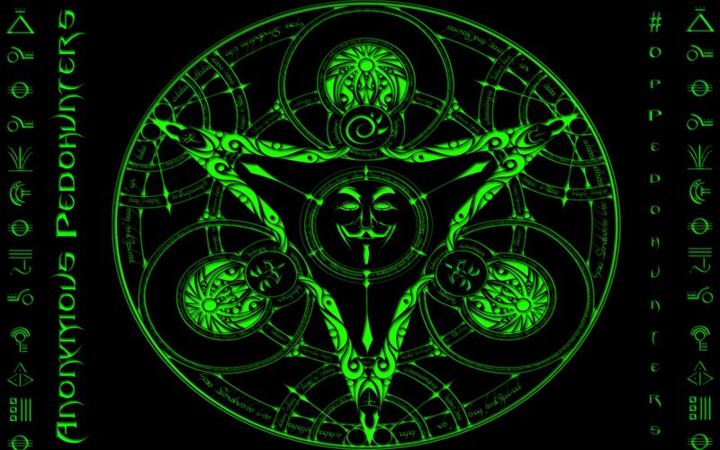 Anonymous Pedohunters logo