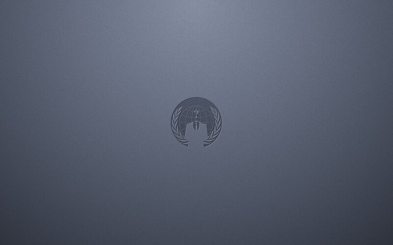 Anonymous Person Logo — Gray