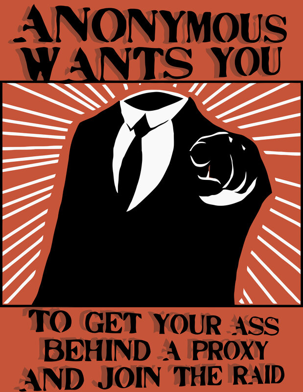 Anonymous wants you to join