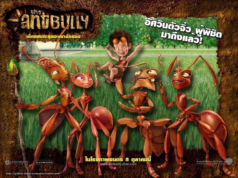 Ant Characters with Boy