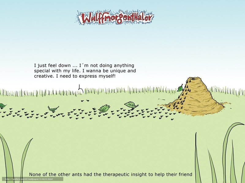 ant expresses self