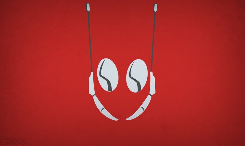 Ant-Man helmet logo