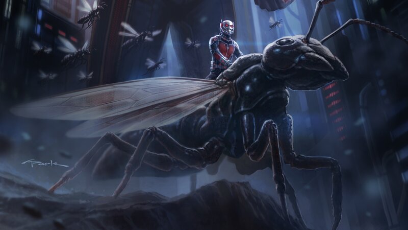 Ant-man on Giant Ant