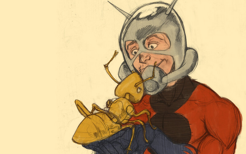 ant-man with ant