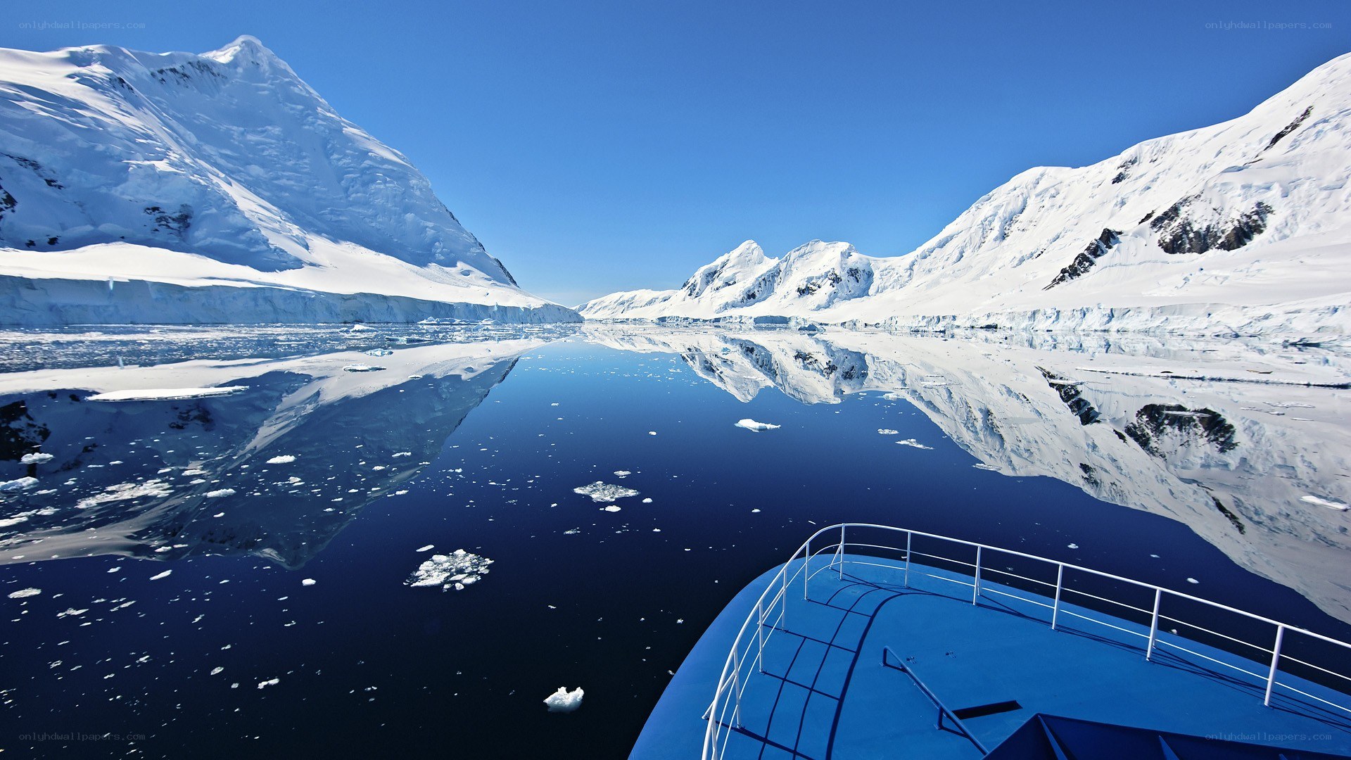 Antarctic cruise view