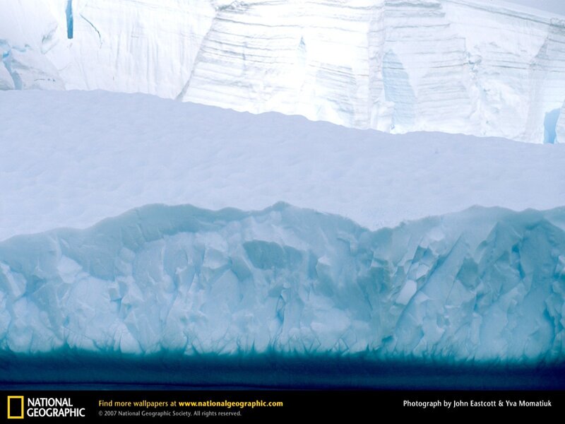 Antarctic ice formation