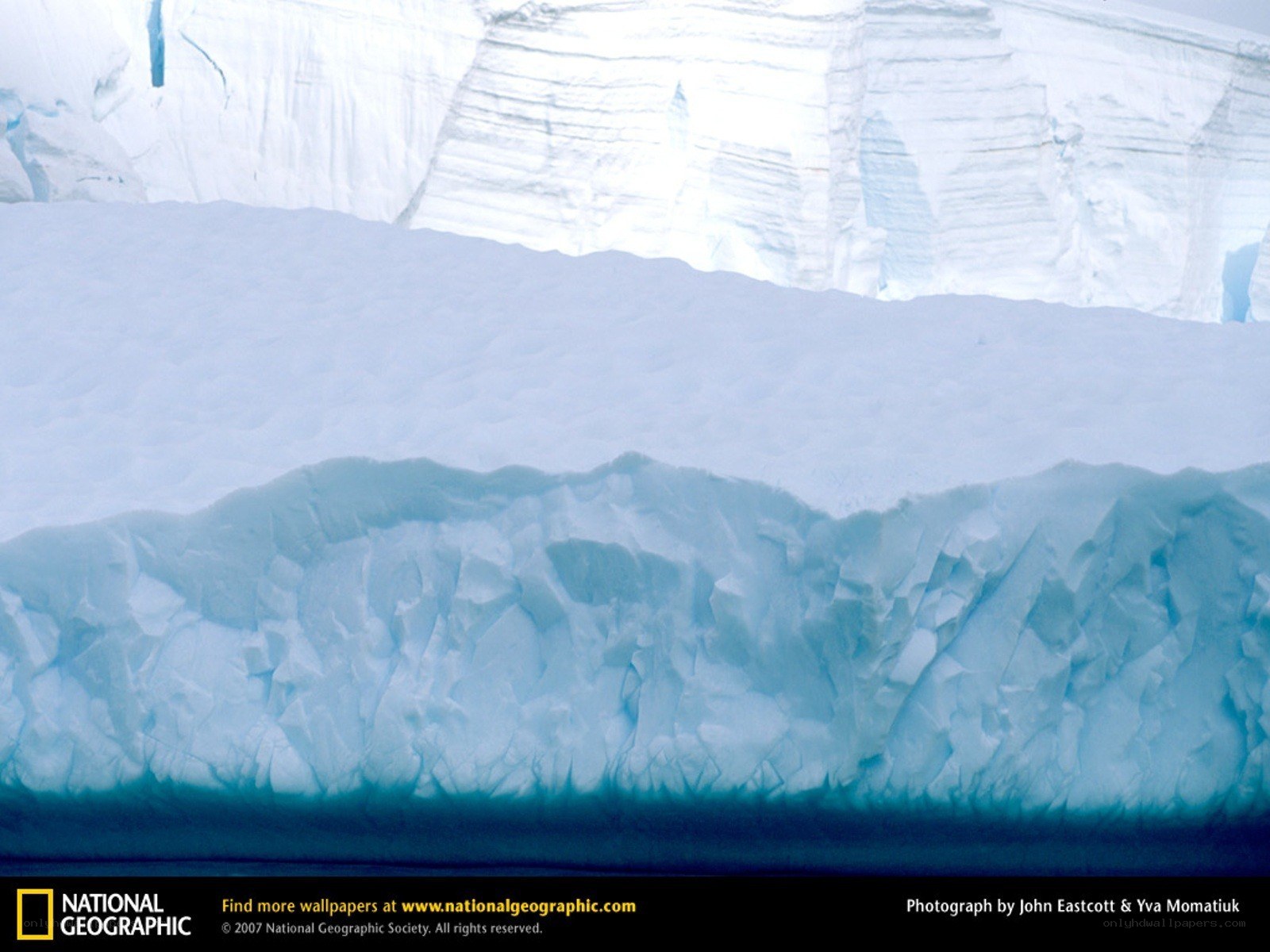 Antarctic ice formation