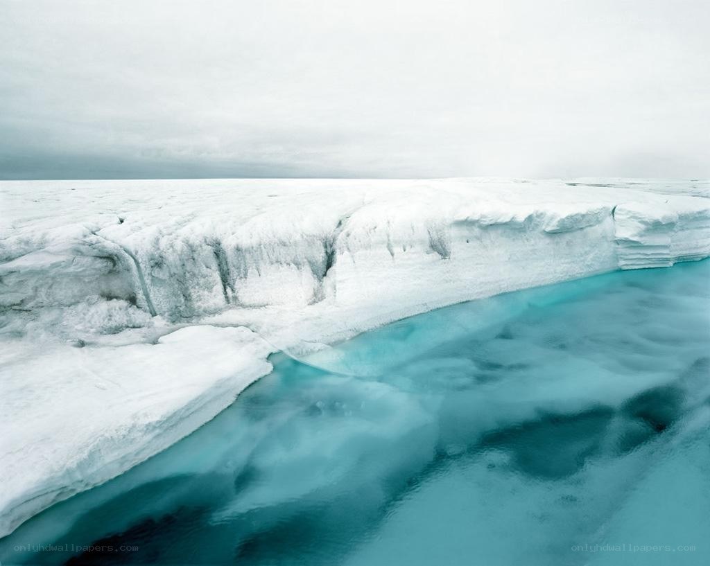 Antarctic ice shelf edge