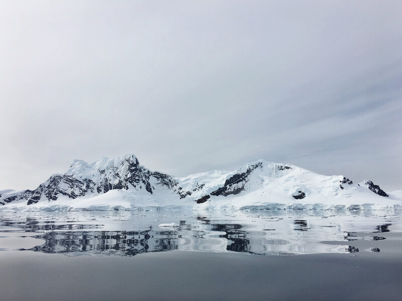 Antarctic mountain range