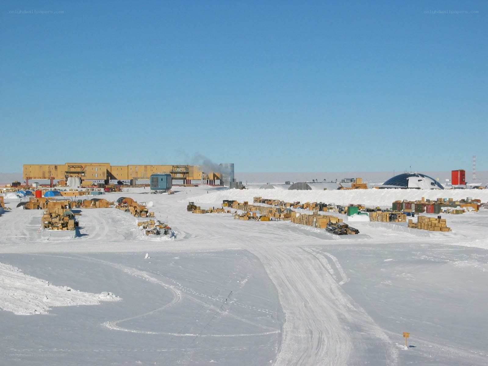 Antarctic research station