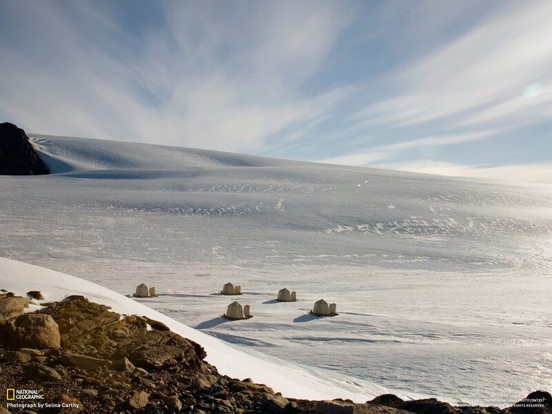 Antarctic research station