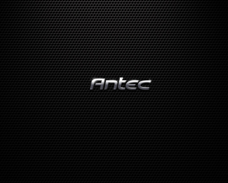 Antec brand logo on mesh
