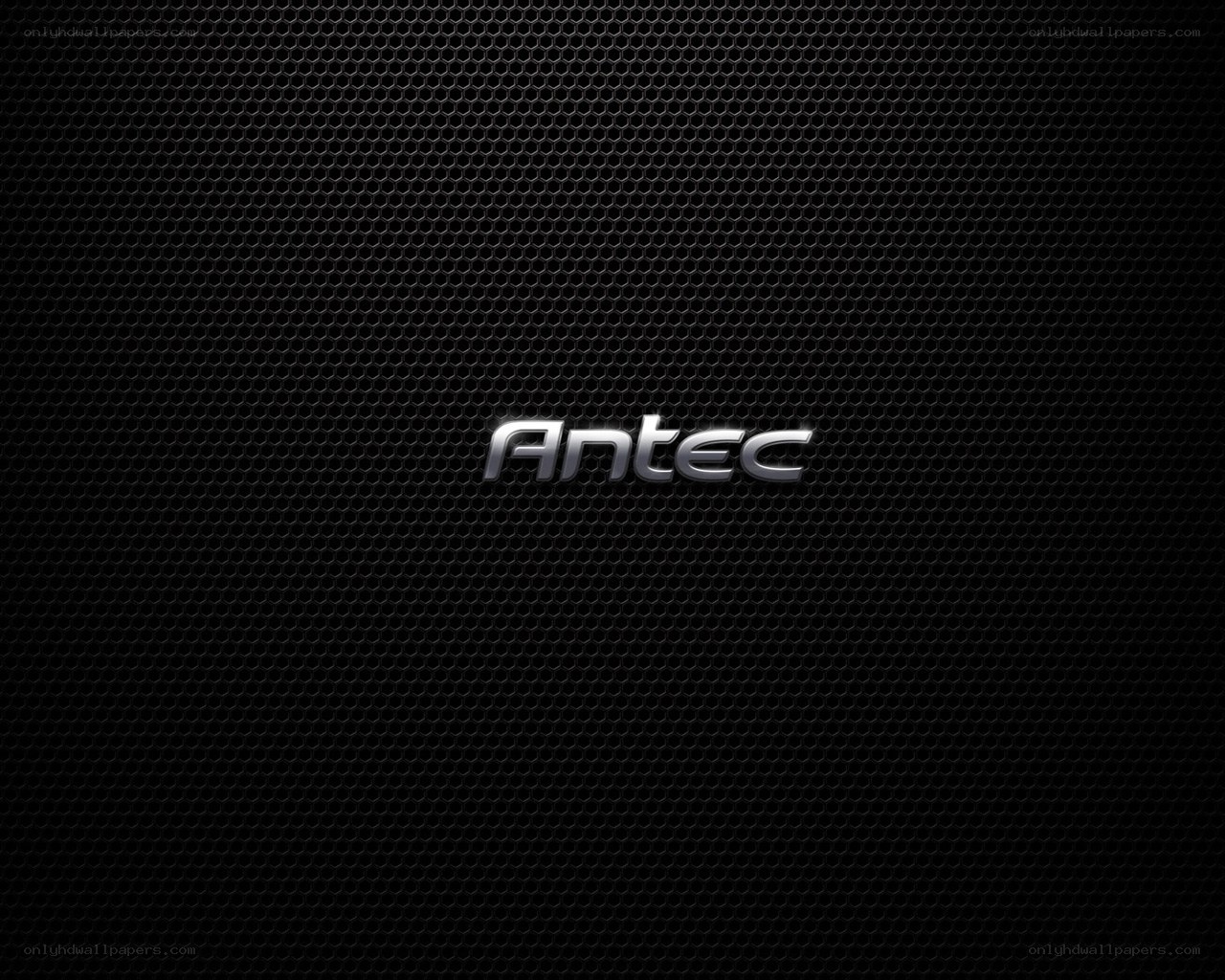 Antec brand logo on mesh