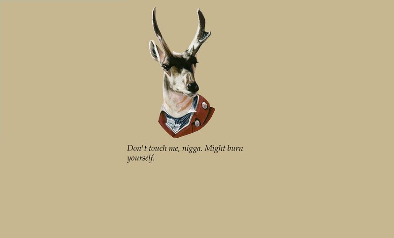 Antelope in Jacket