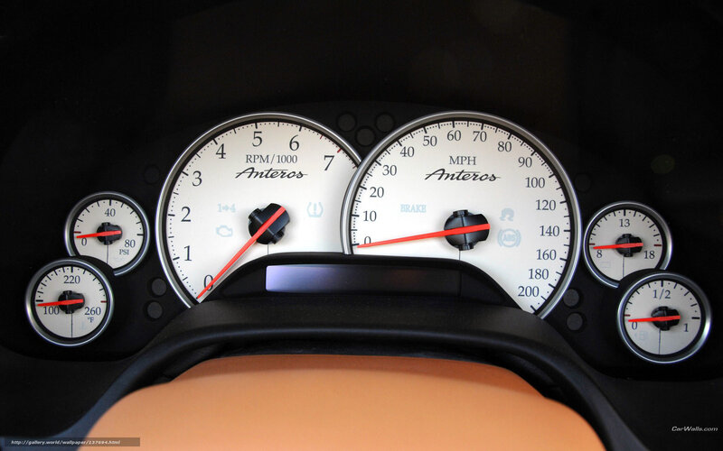 Anteros car dashboard