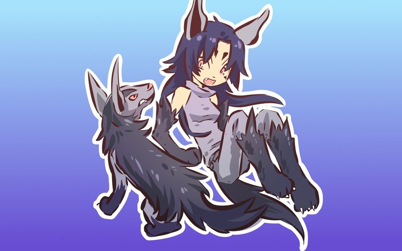 anthro wolf characters