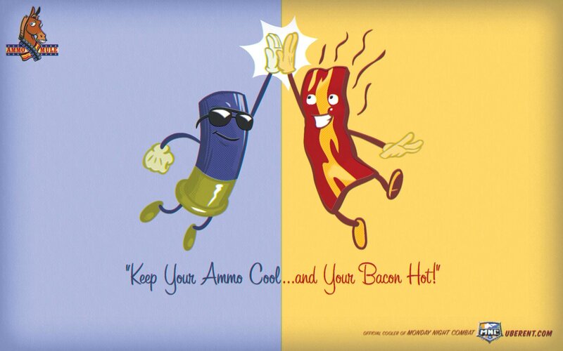 Anthropomorphic Ammo and Bacon
