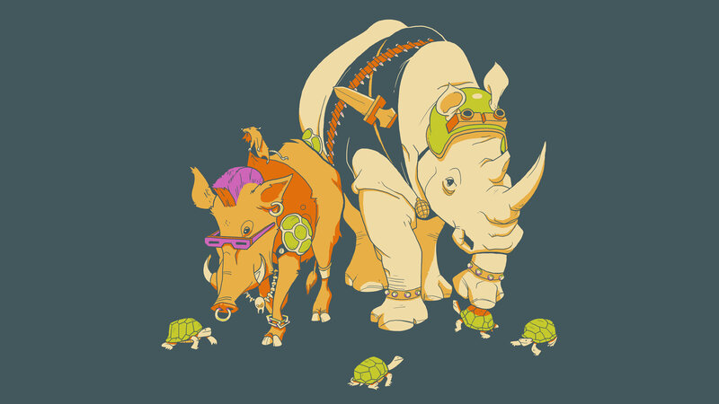 anthropomorphic animal characters
