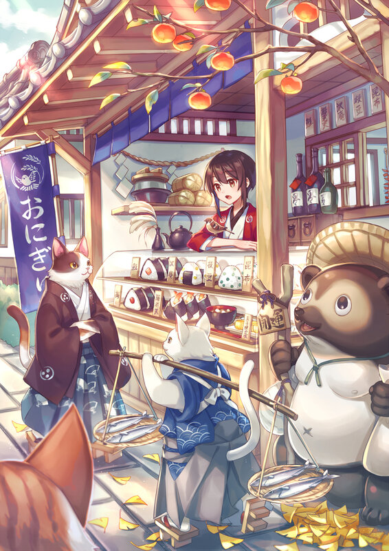 Anthropomorphic Animals at Market