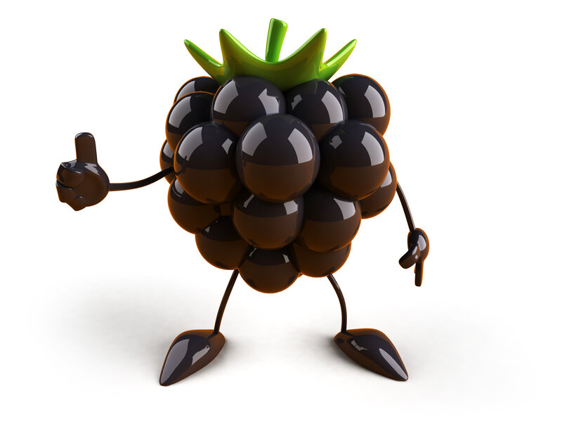 Anthropomorphic Blackberry