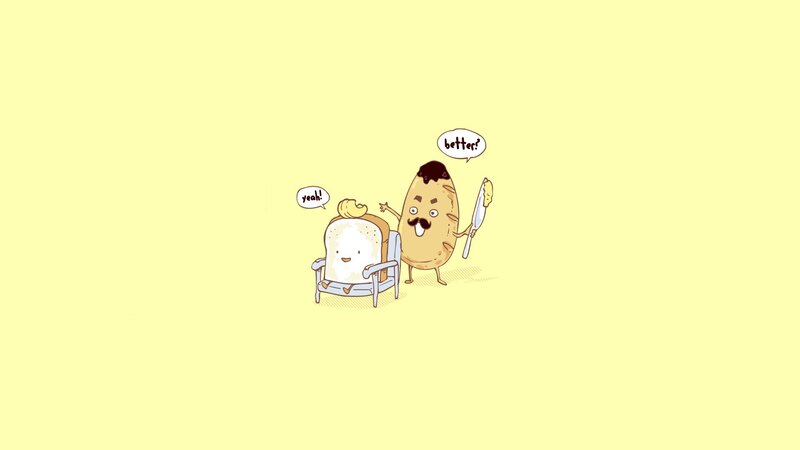 Anthropomorphic Bread Characters