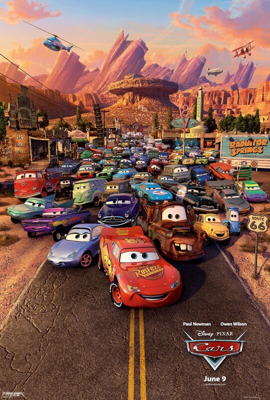 Anthropomorphic Cars in Desert — Red
