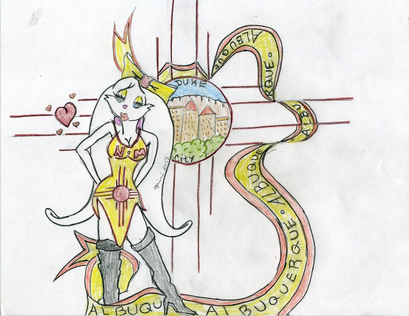 Anthropomorphic Cat Character — Yellow, Playful