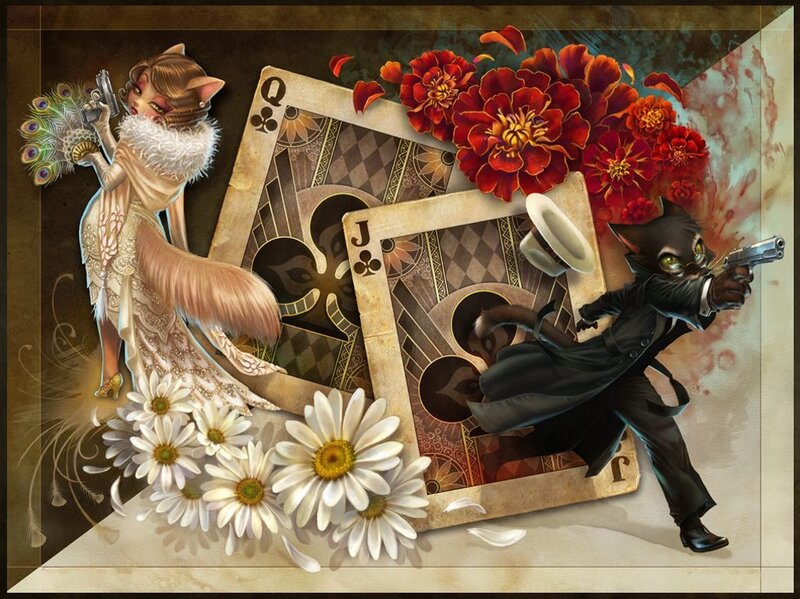 Anthropomorphic Cat Characters
