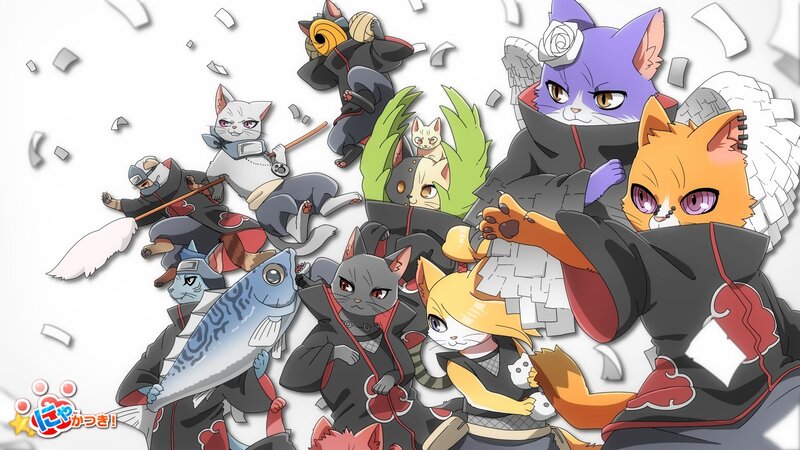 Anthropomorphic Cats in Ninja Attire