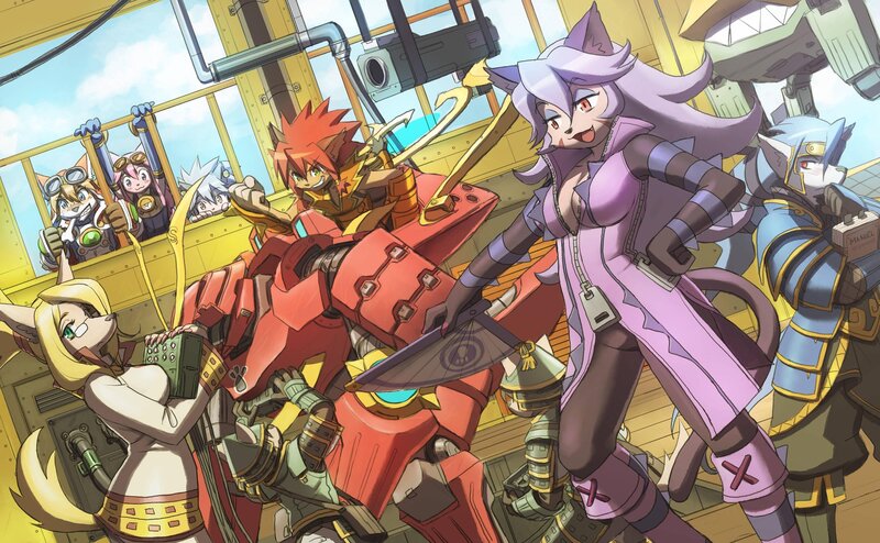 Anthropomorphic Characters on Ship