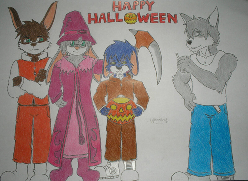 Anthropomorphic Characters — Pink