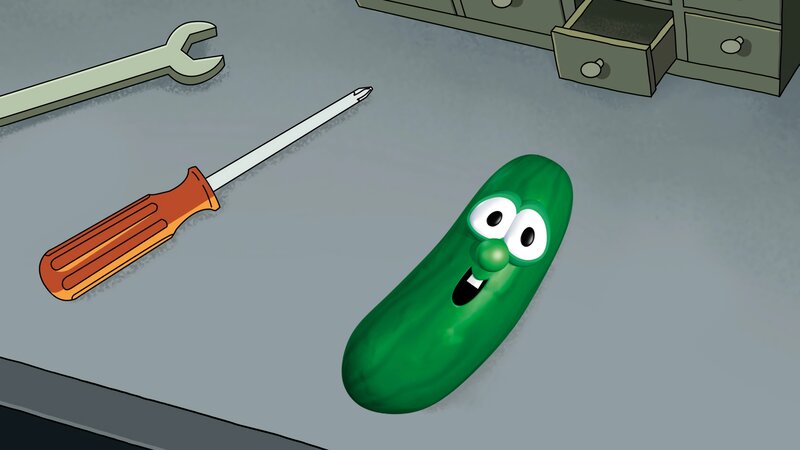 Anthropomorphic Cucumber