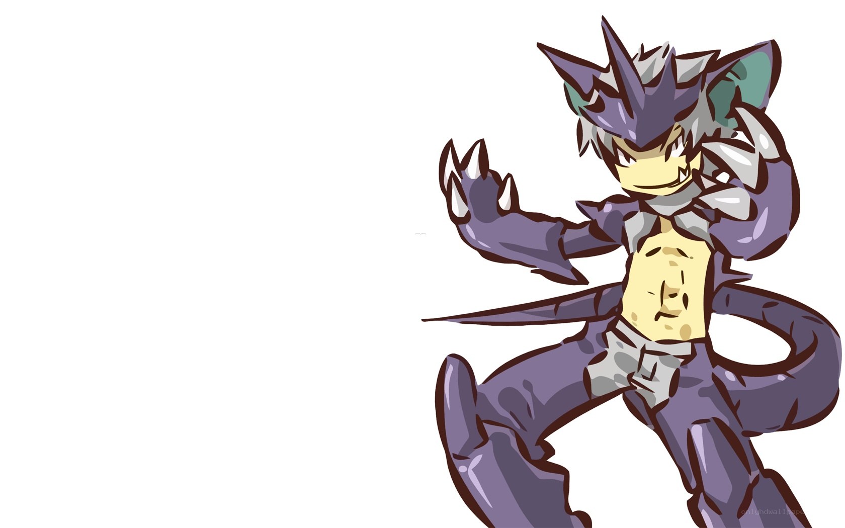 anthropomorphic dragon character