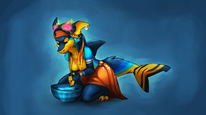 Anthropomorphic Dragon