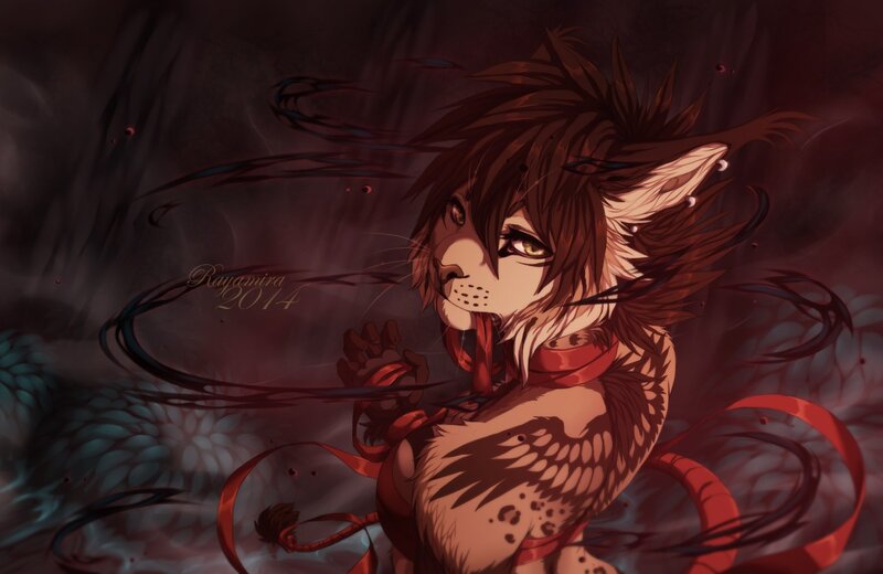 Anthropomorphic Feline Character