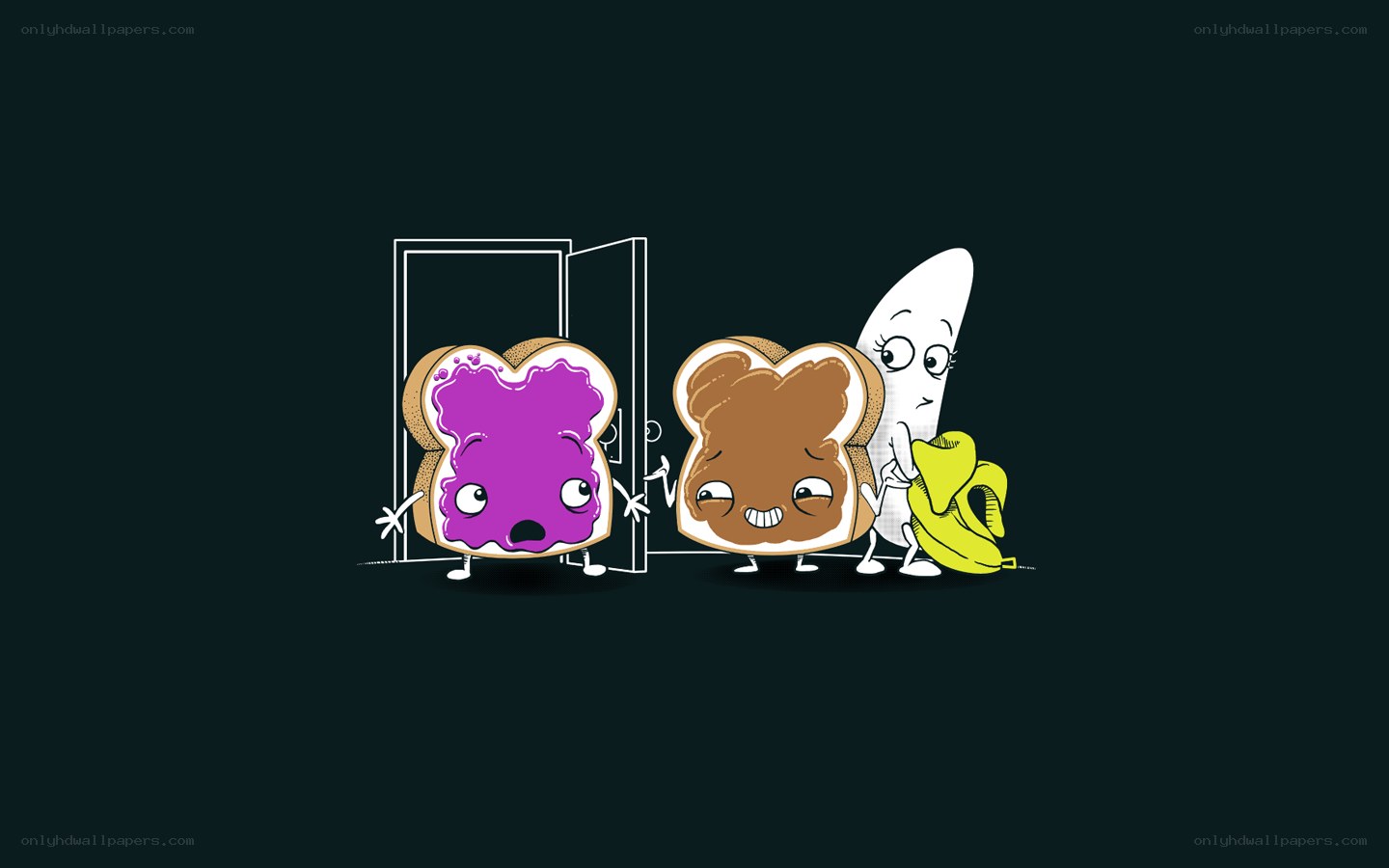 anthropomorphic food characters