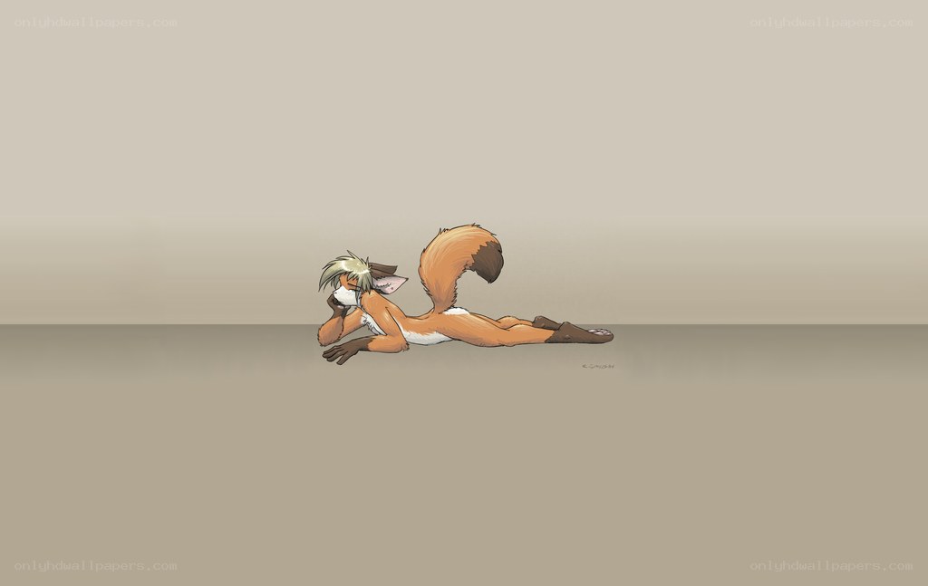 anthropomorphic fox character