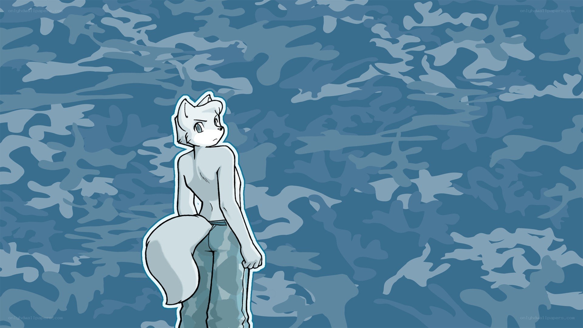 anthropomorphic fox character