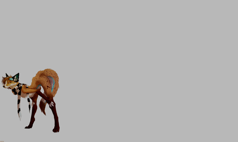 anthropomorphic fox character