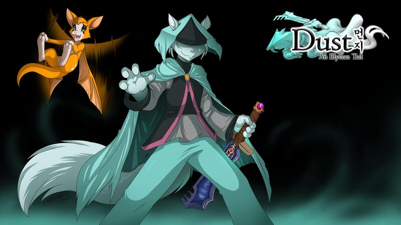 Anthropomorphic Fox Character — Teal