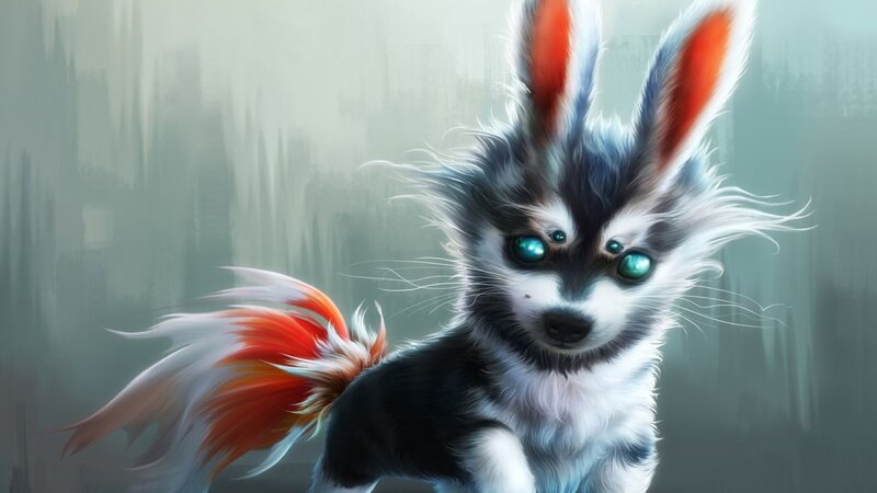 Anthropomorphic Fox Puppy